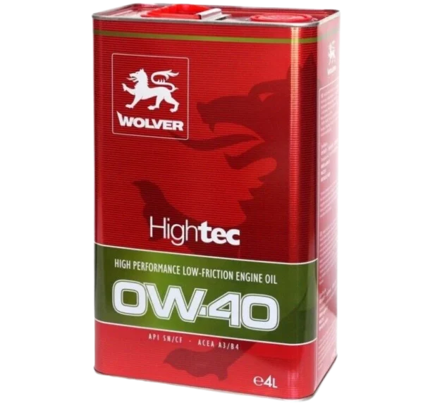 Wolver Hightec Hybrid Full Synthetic Engine Oil – 0W-20 (4L)